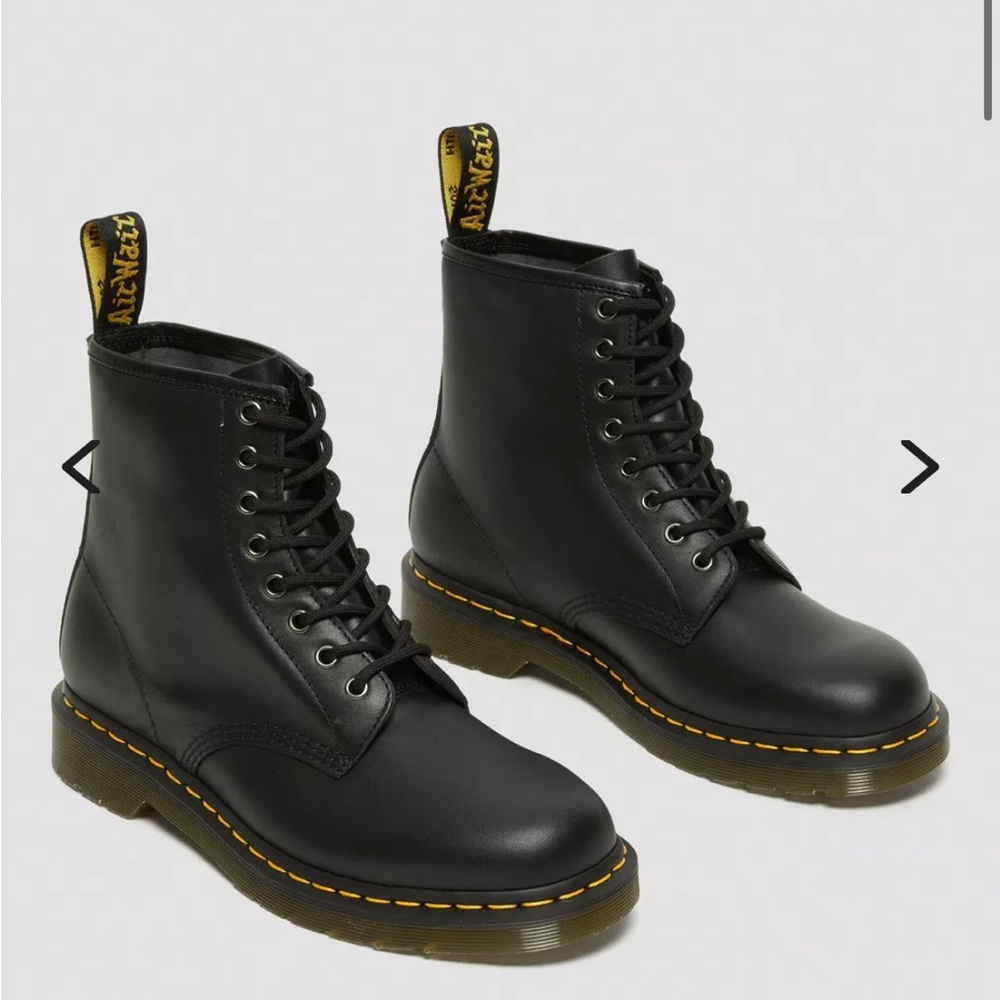 Dr. Martens Black Leather Boots